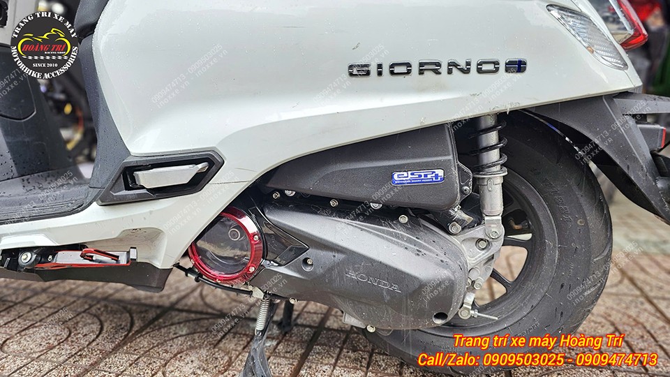 Ốp lốc nồi trong suốt Giorno125/Stylo 160/Vario 160 - Maxspeed