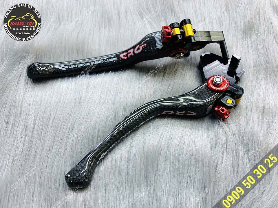 Tay thắng CRG Carbon lắp cho xe Giorno 125/Stylo 160