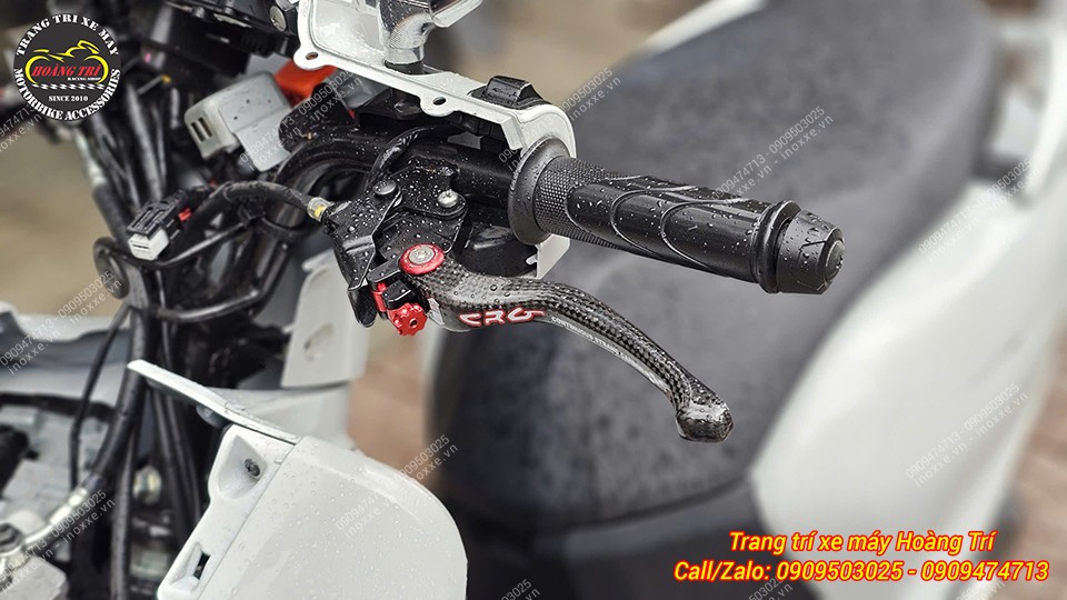 Tay thắng CRG Carbon lắp cho xe Giorno 125/Stylo 160
