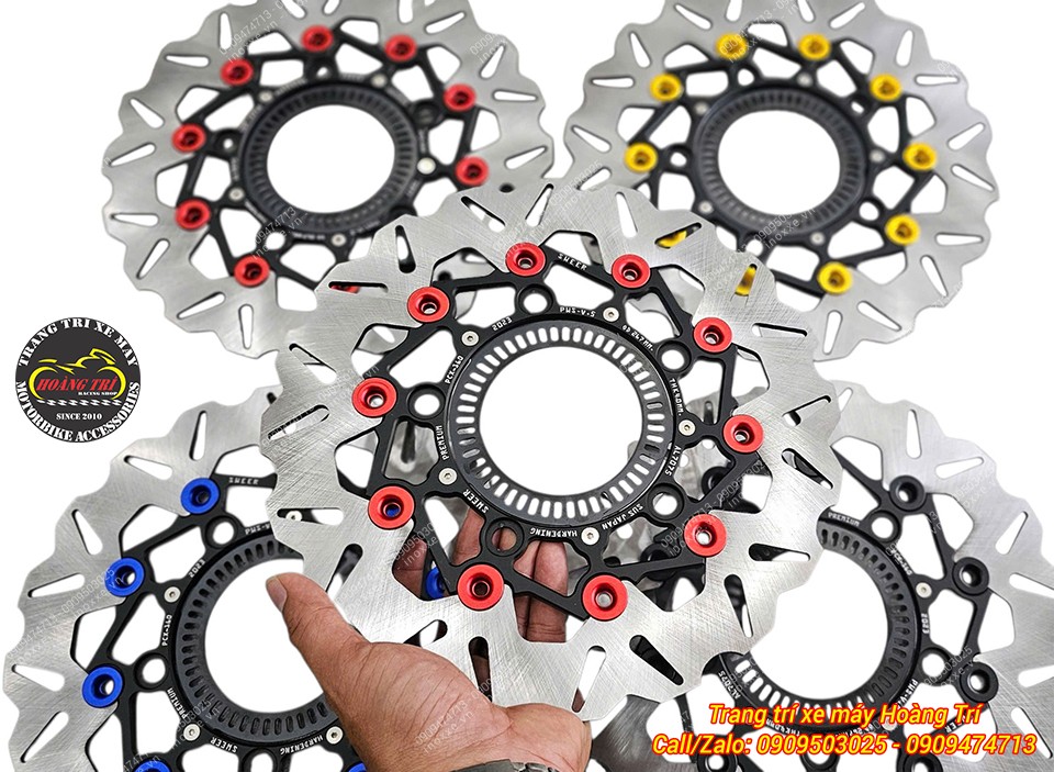 Đĩa kiểu lồng nhôm NCL size 267mm dành cho PCX 160 ABS