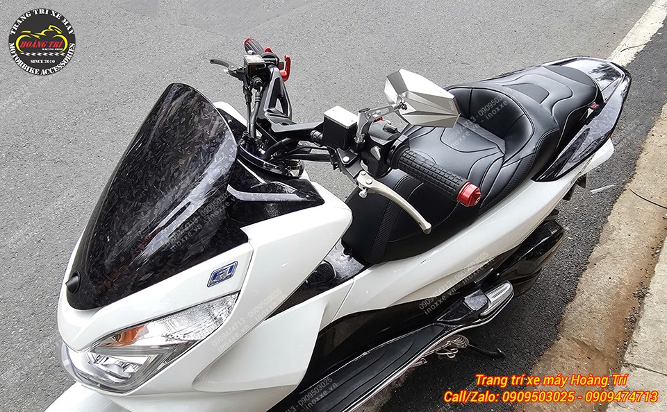 Ghi đông nhôm Batman JGZ độ cho xe PCX