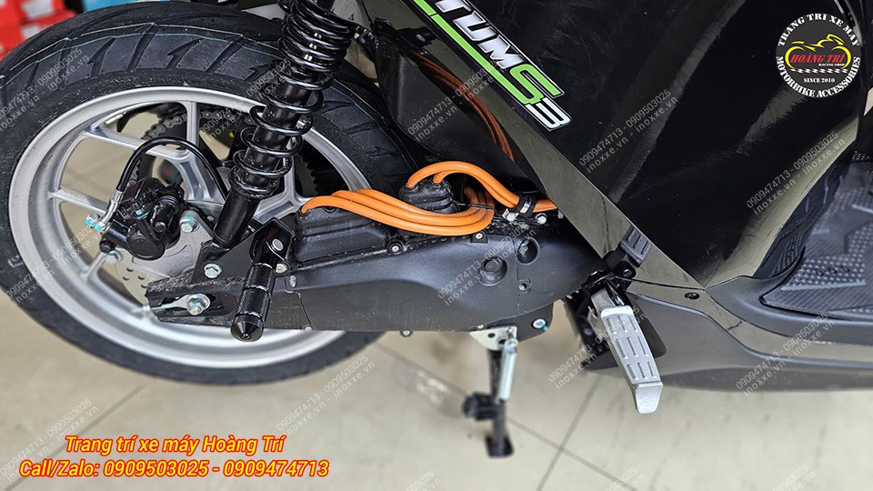 Gác chân phụ xe Datbike Quantum