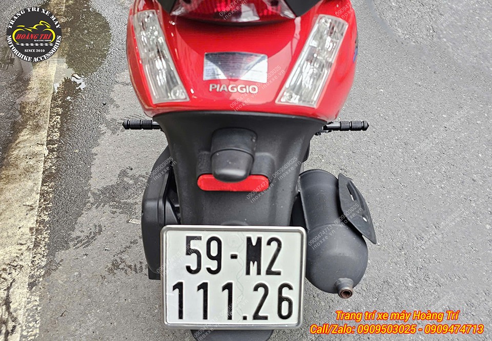 Gác chân phụ xe Piaggio Zip