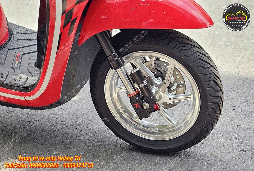 Mâm xe Scoopy - Mâm 6 cây BST nhôm đúc CNC