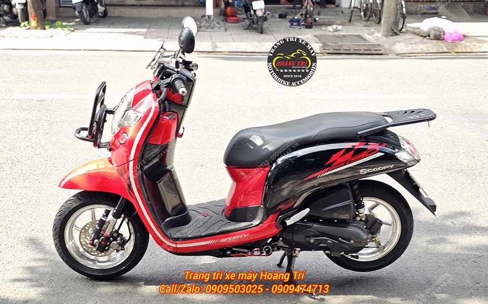 Mâm xe Scoopy - Mâm 6 cây BST nhôm đúc CNC