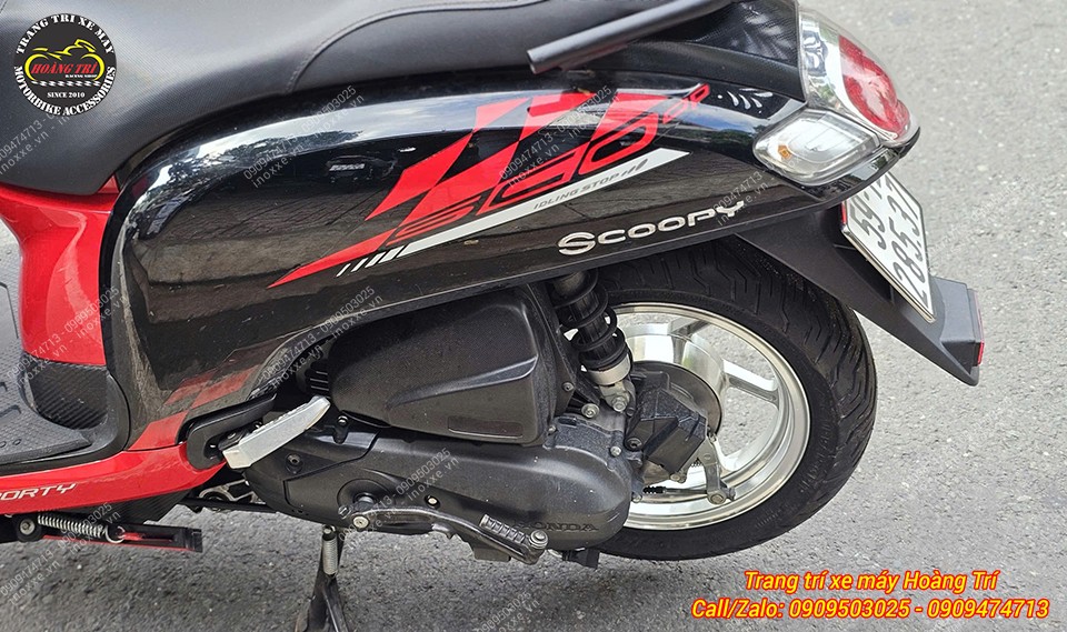 Mâm xe Scoopy - Mâm 6 cây BST nhôm đúc CNC