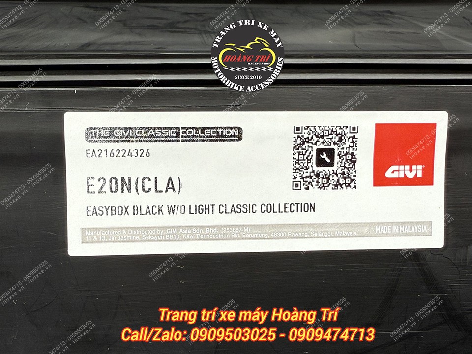 Thùng Givi E20N(CLA)