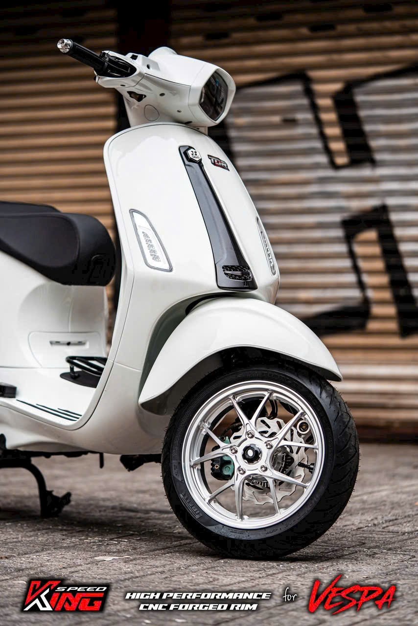 Mâm CNC KingSpeed Vespa Sprint/Primavera mẫu V3