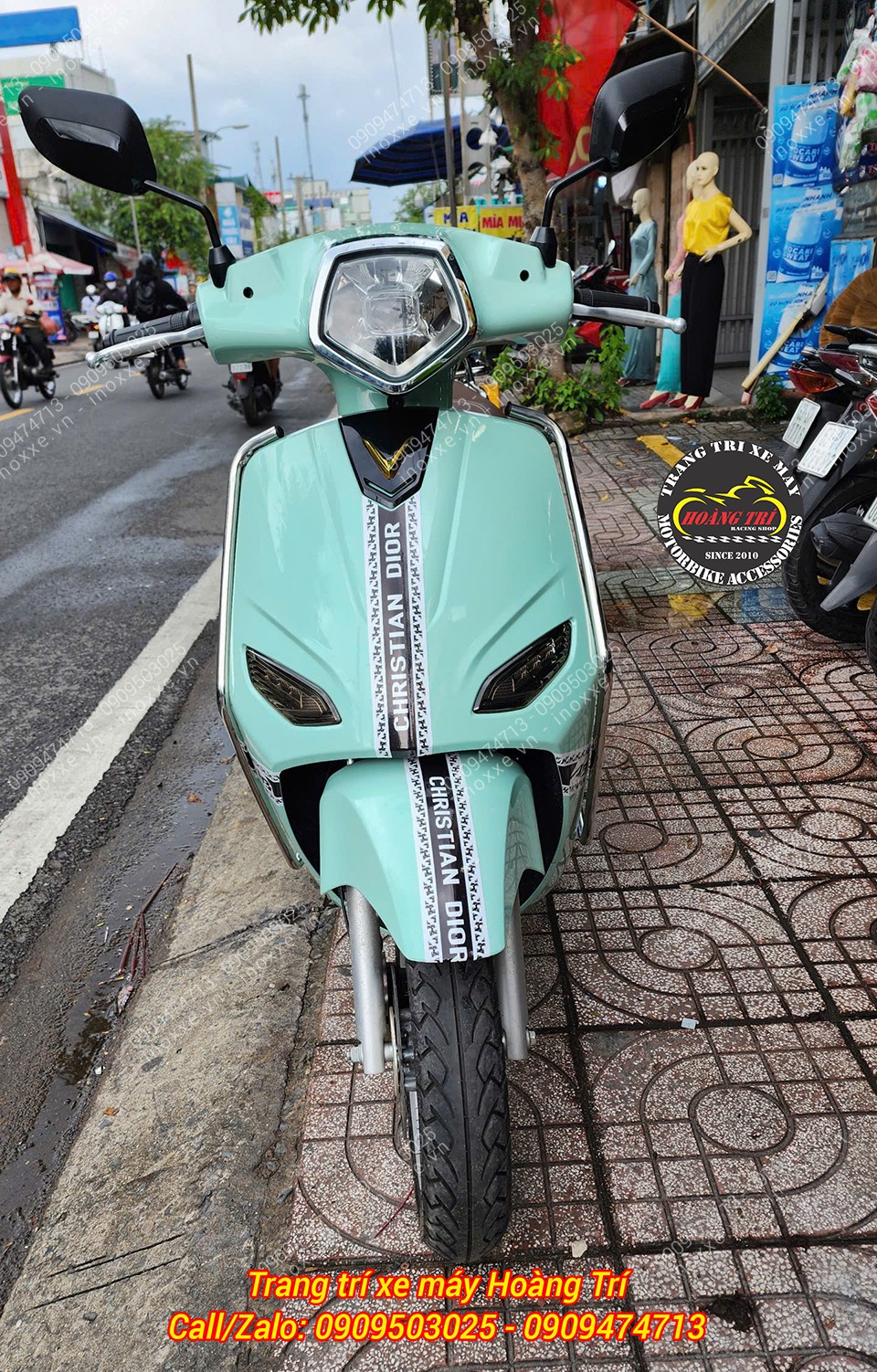Khung bảo vệ xe máy điện Vento