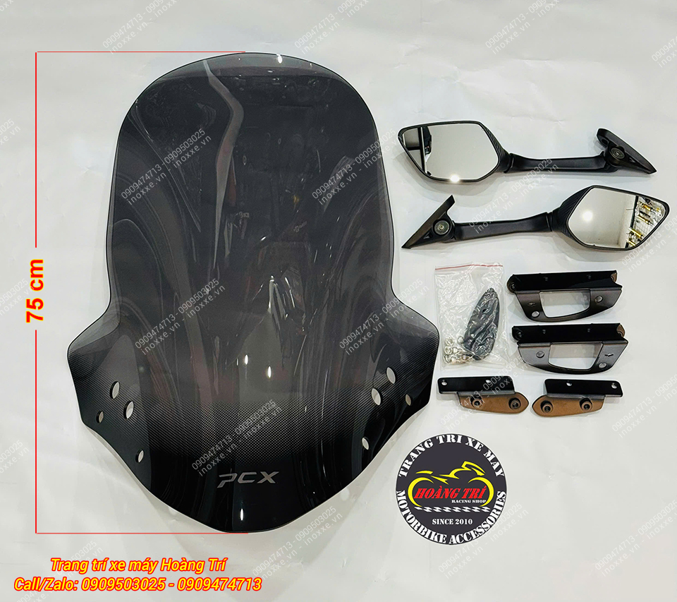 Kính chắn gió cao PCX 160 2025-2026