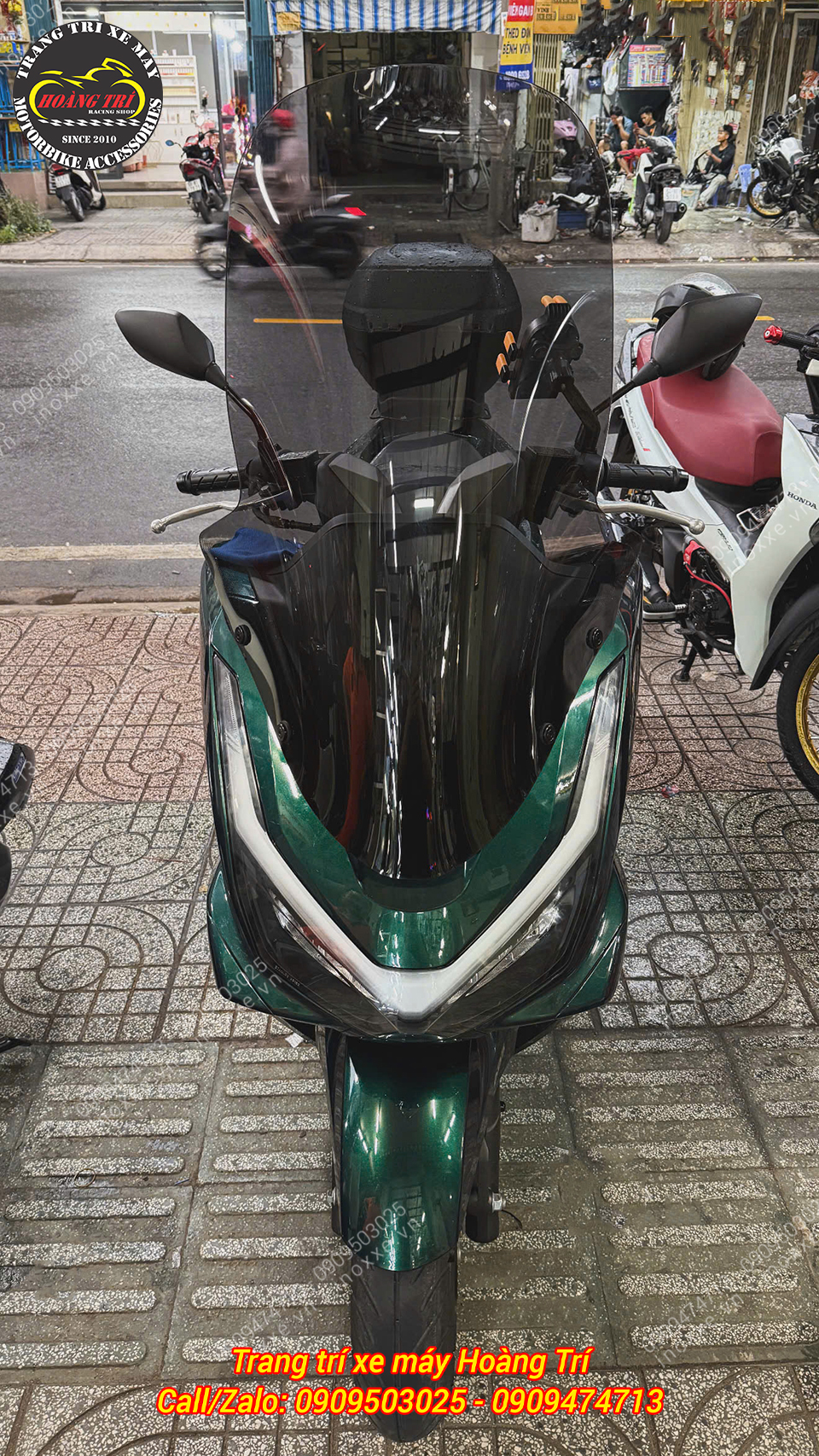 Kính chắn gió cao PCX 160 2025-2026