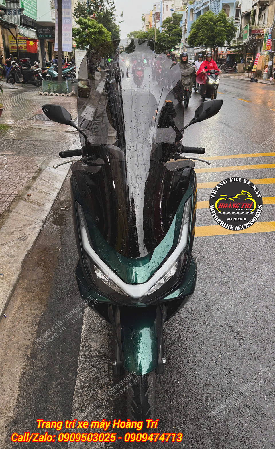 Kính chắn gió cao PCX 160 2025-2026