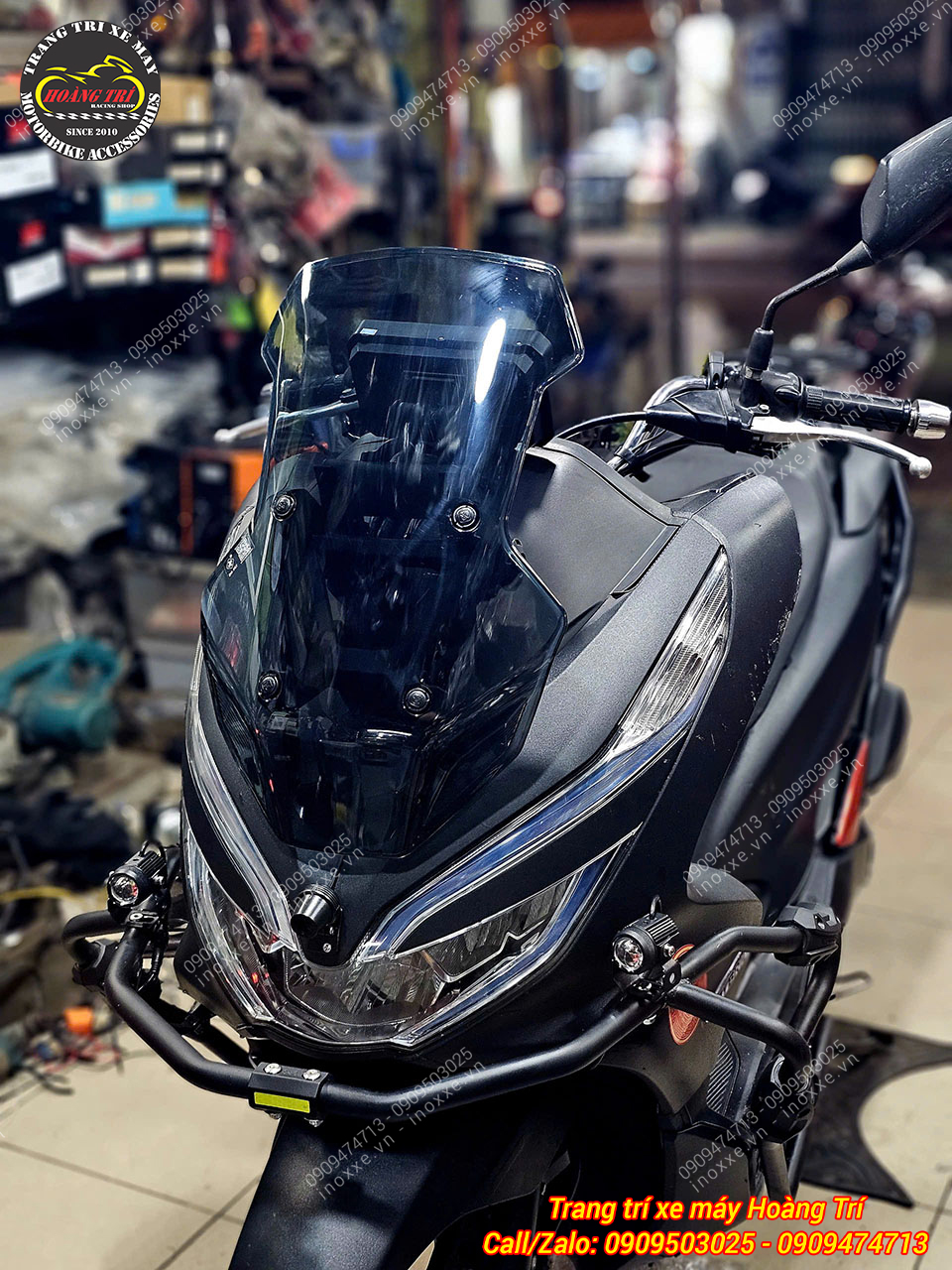 Kính chắn gió ADV-Zhi.Pat độ cho xe PCX