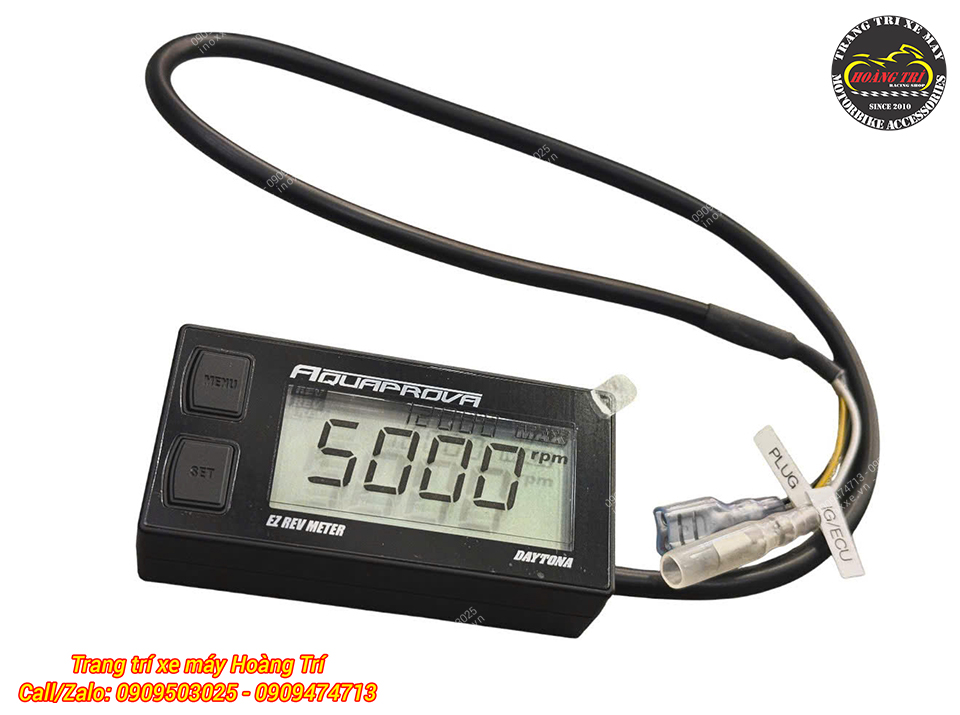Đồng hồ đo tua máy (RPM) chính hãng Daytona