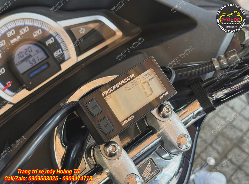 Đồng hồ đo tua máy (RPM) chính hãng Daytona