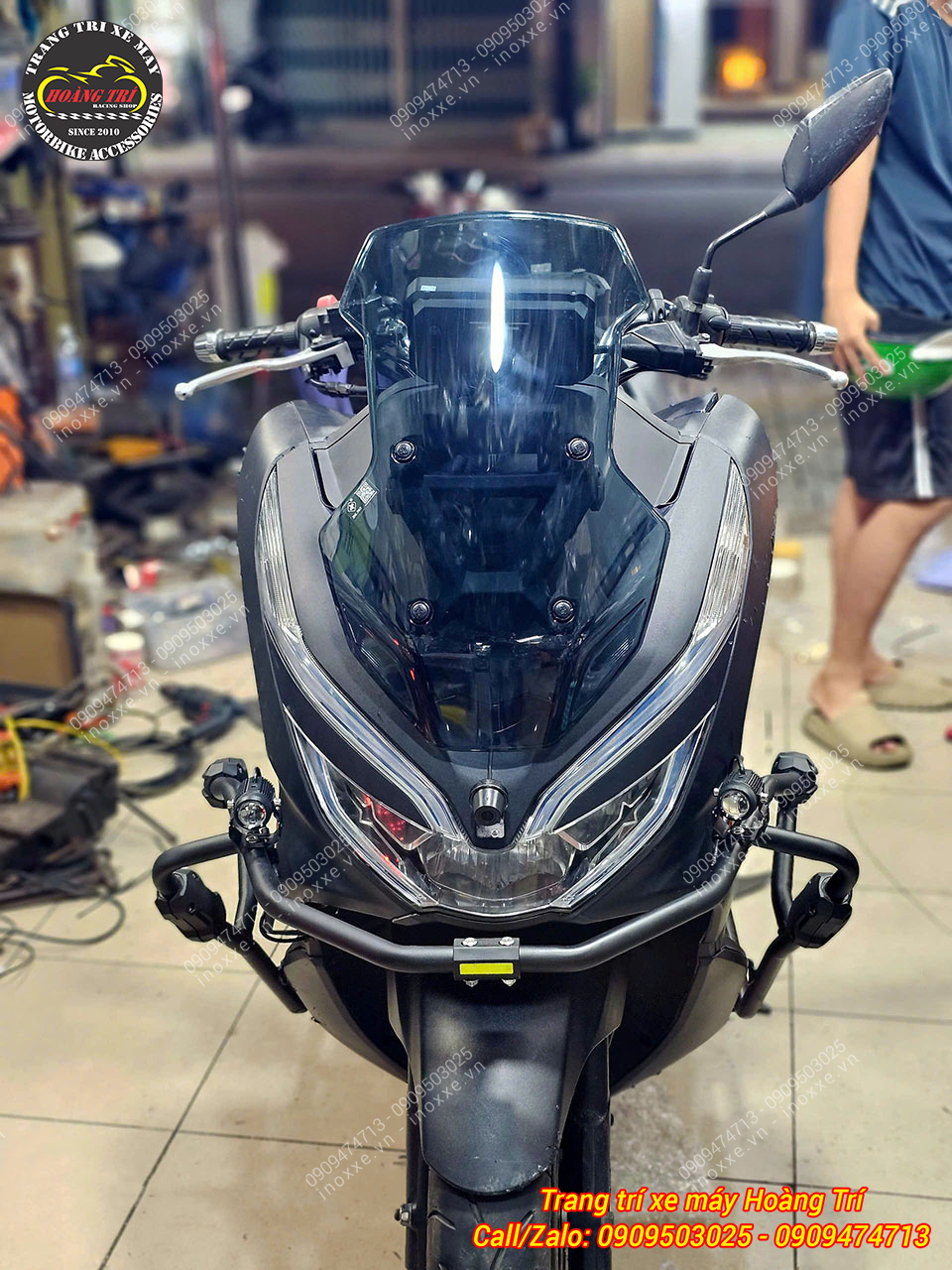 Kính chắn gió ADV-Zhi.Pat độ cho xe PCX