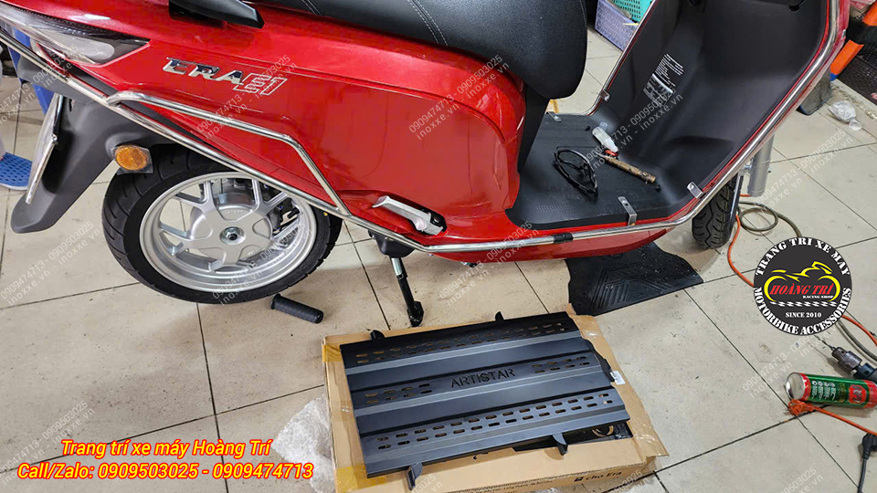 Tấm nhôm bảo vệ Pin cho xe Dat.Bike ERA