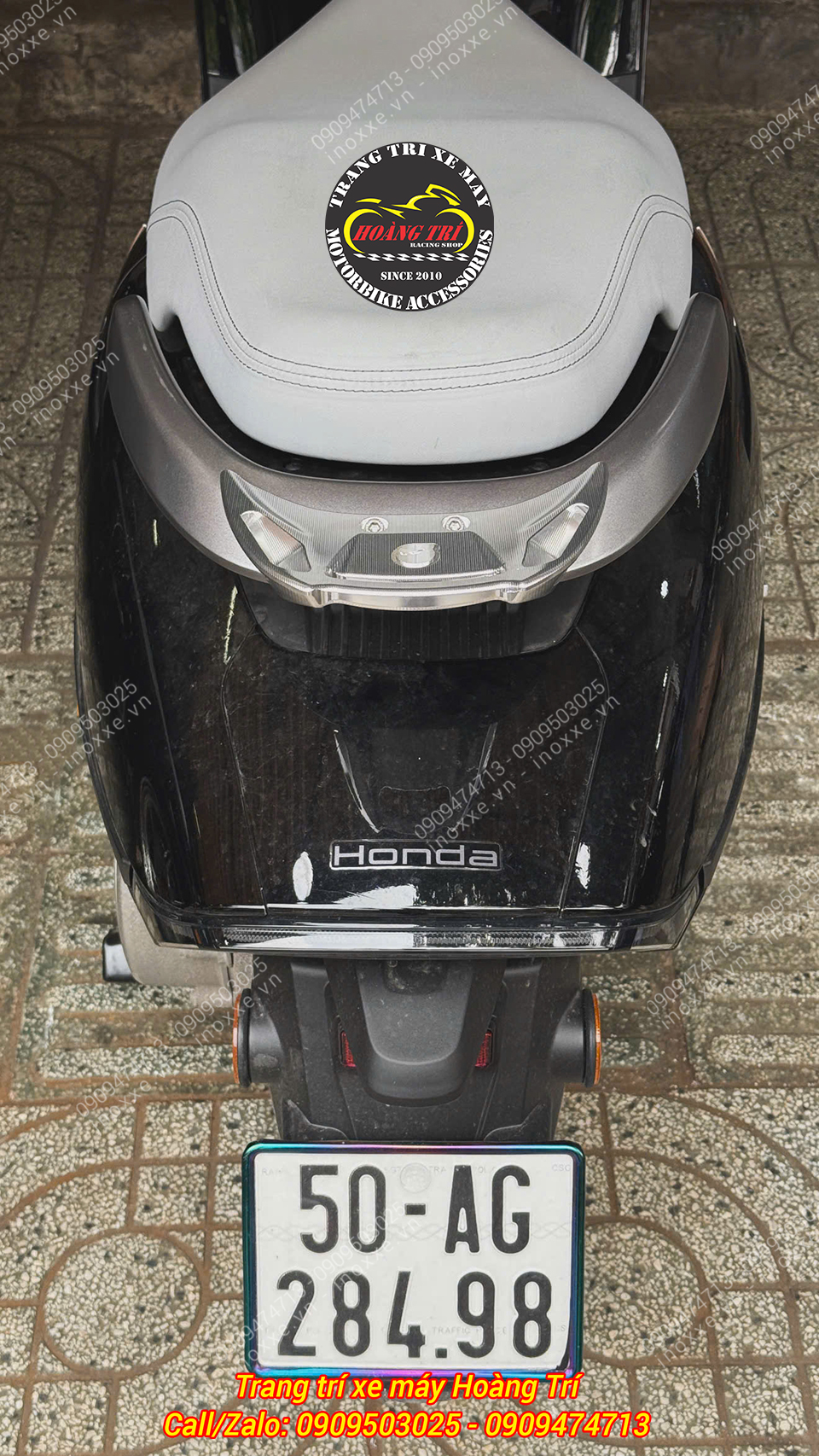 Cản sau Maru nhôm CNC cho xe Honda UC3