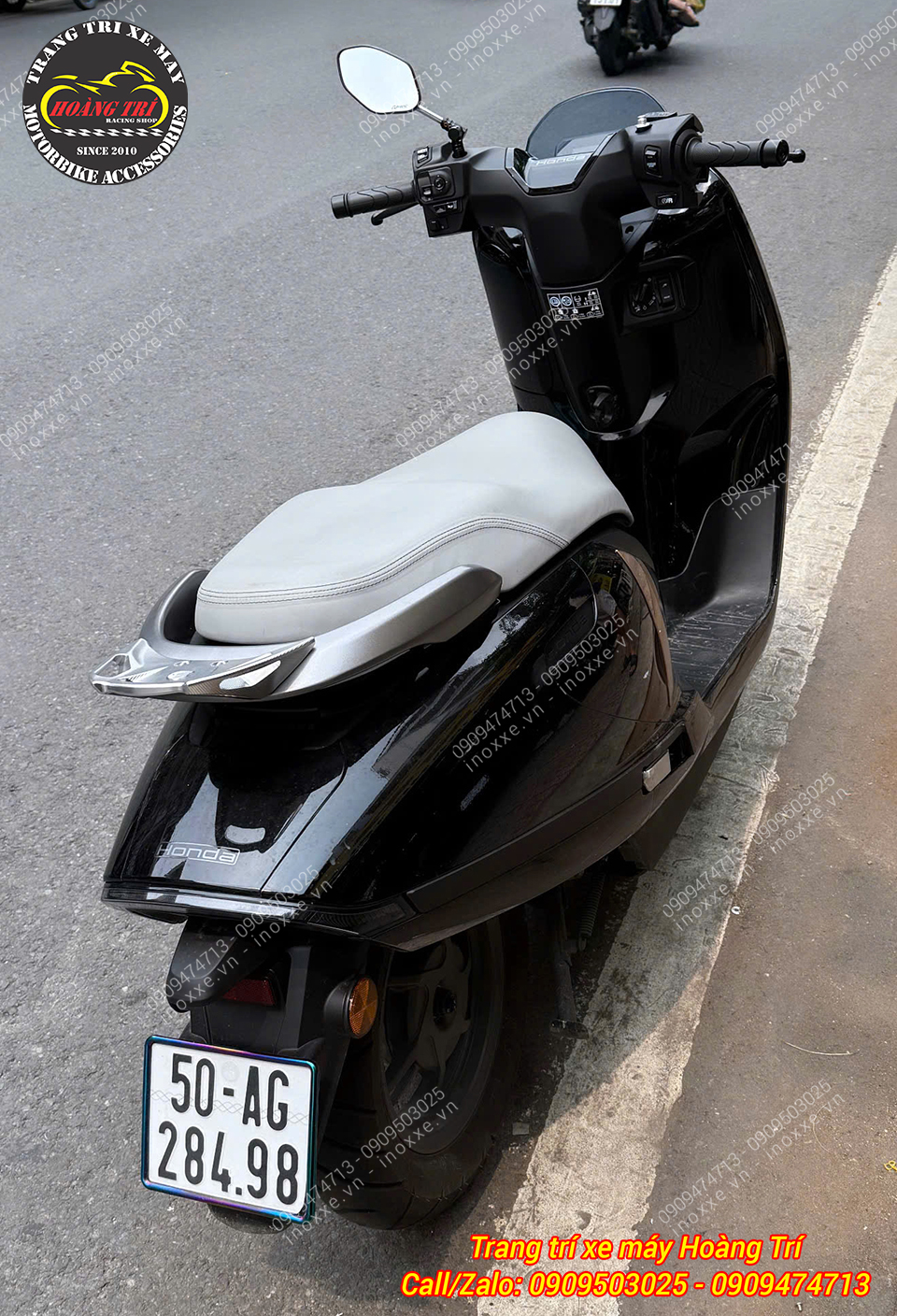 Cản sau Maru nhôm CNC cho xe Honda UC3