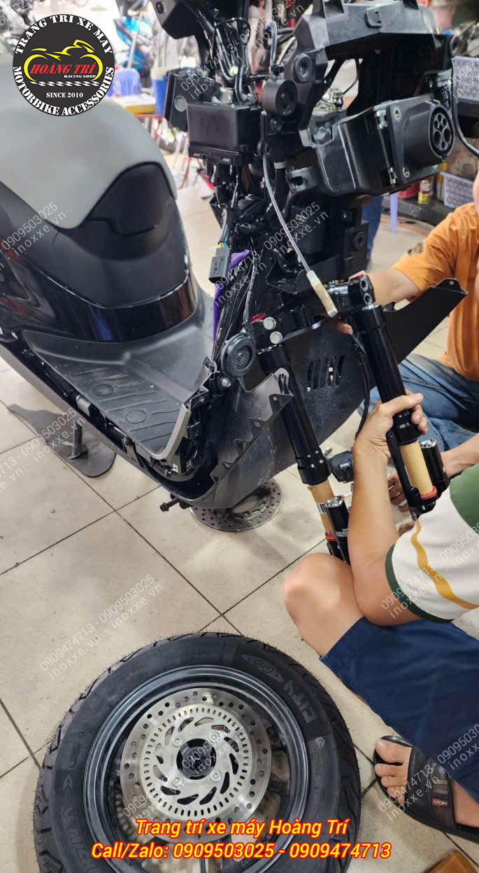 Phuộc KingHam Upside Down cho xe Honda UC3