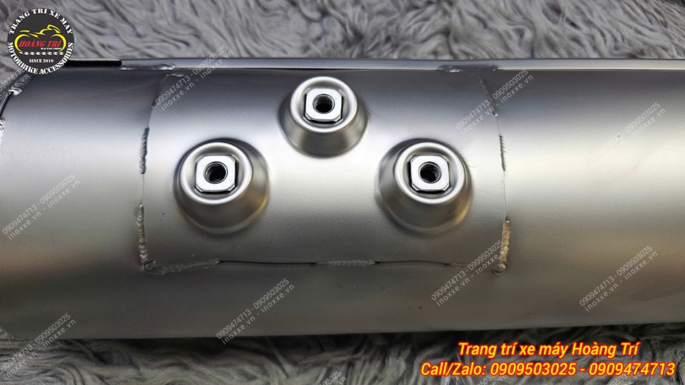 Full set pô 4 Road cho xe SH300/Sh350 chính hãng Leovince