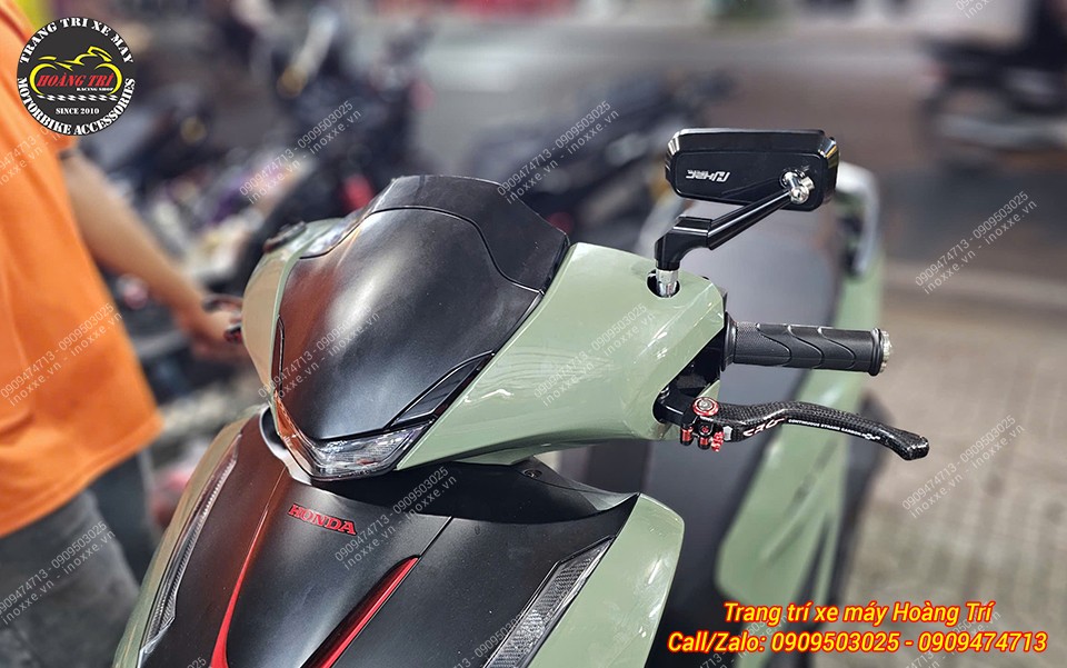 Tay thắng CRG Carbon dành cho xe Sh