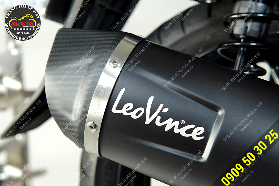 Full set Pô Nero/LV One Evo dành cho Sh 350i chính hãng LeoVince