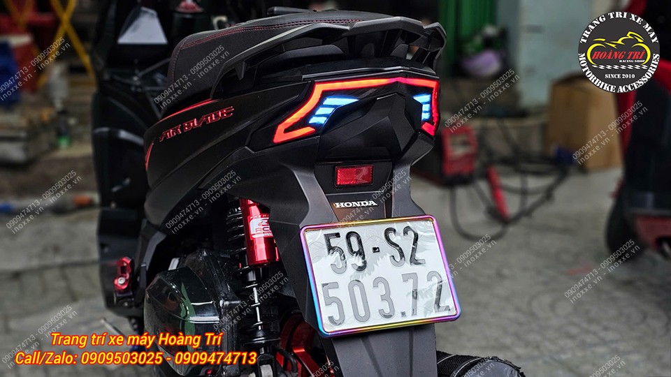 Độ đèn Led Audi i8 cho xe Airblade