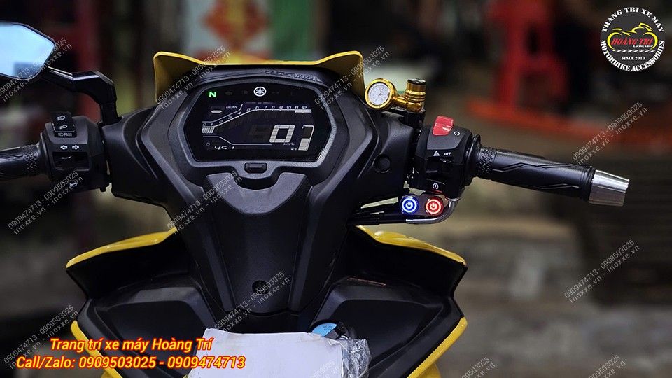 Cụm đèn Cos bi cầu Exciter 155 - Shark Power
