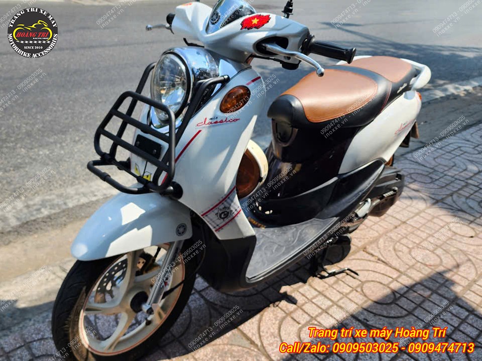 Baga trước kiểu Vespa độ cho xe Classico