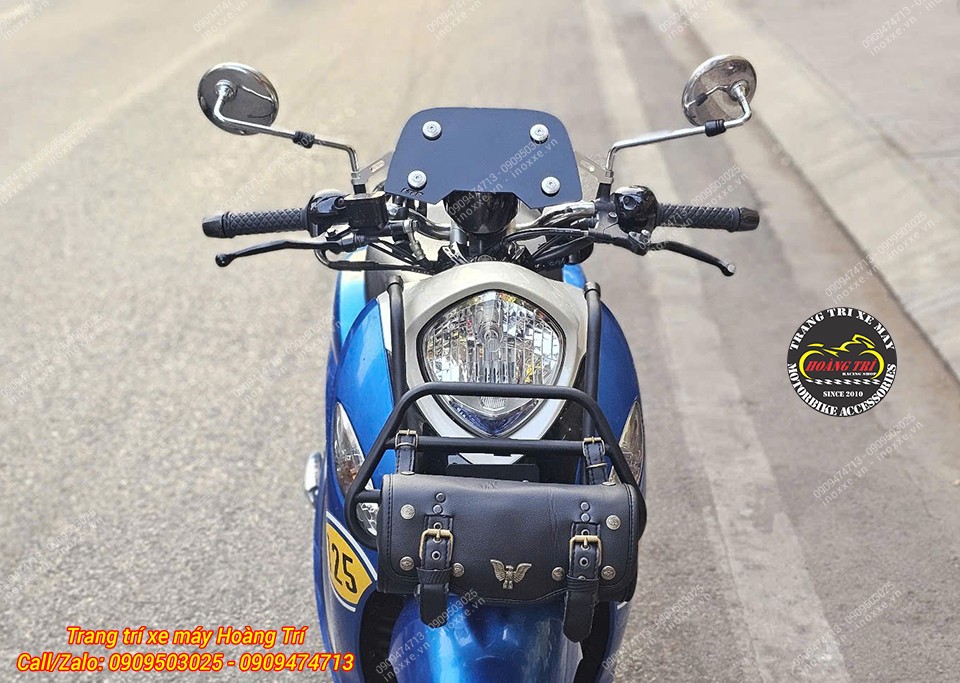 Baga trước kiểu Vespa độ cho xe Classico/Fino 125