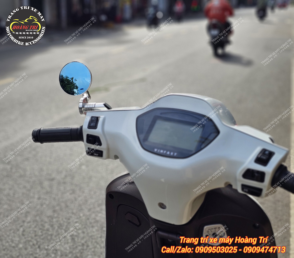 Kính hậu kiểu Motogadget tròn