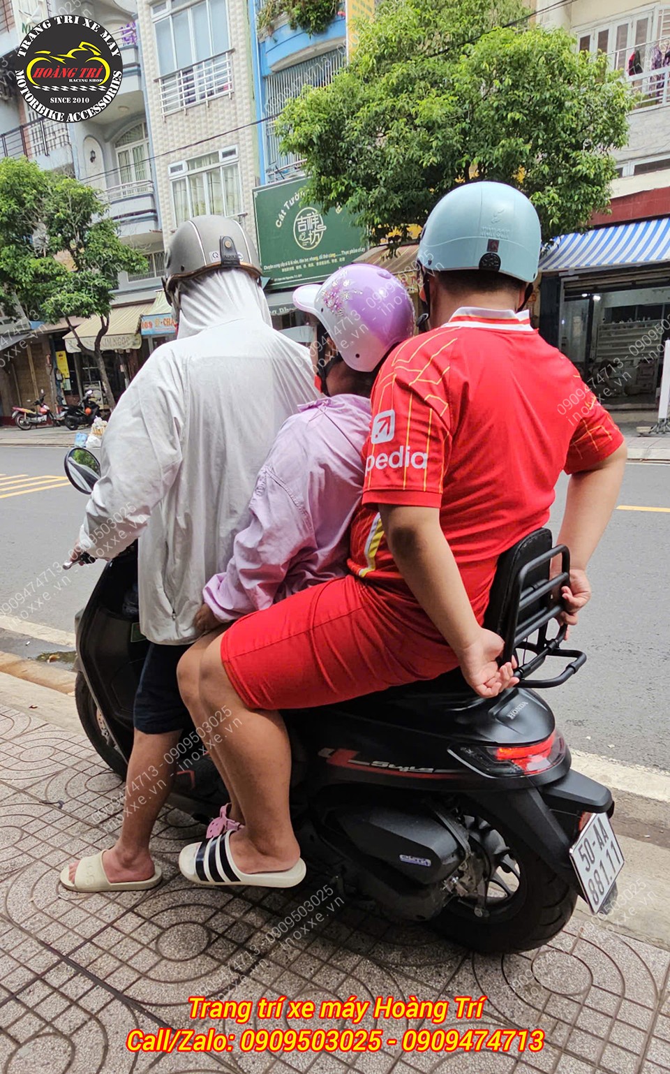 Baga sau Honda Stylo 160 kiểu Vespa