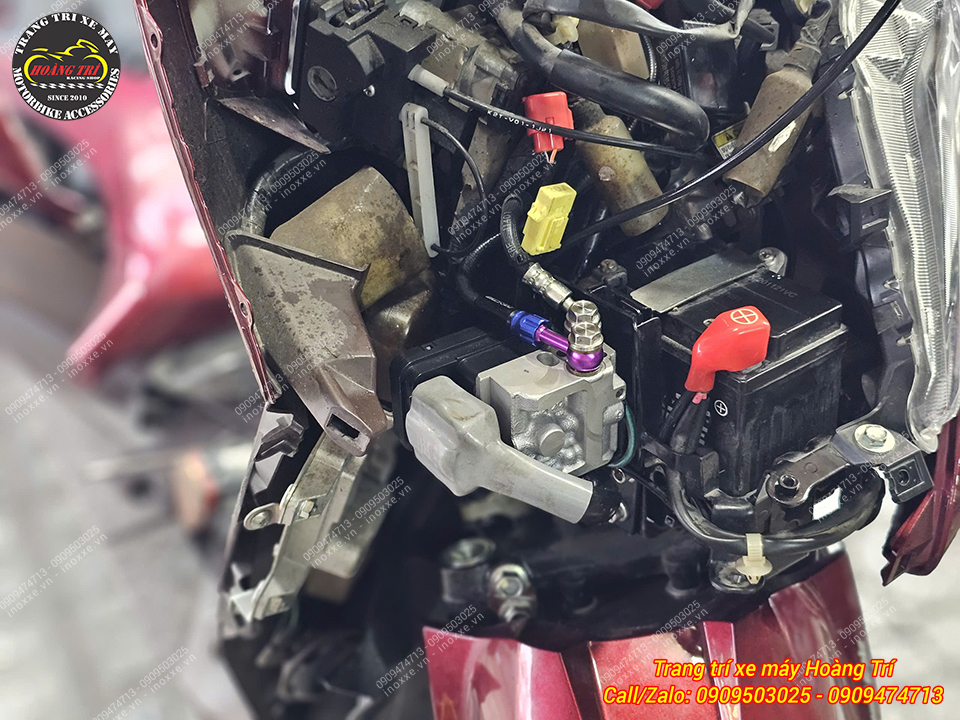 Độ phanh ABS cho xe Lead