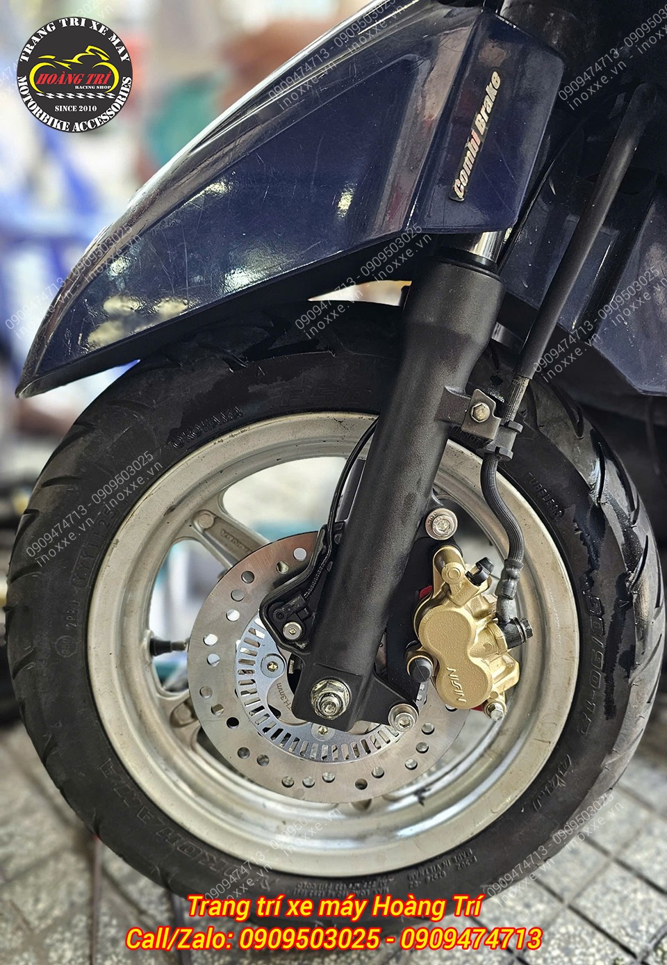 Độ phanh ABS cho xe Lead