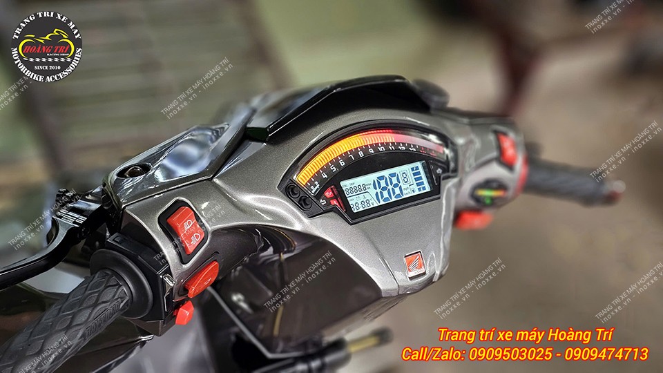 Độ đồng hồ ZX10R cho xe Airblade