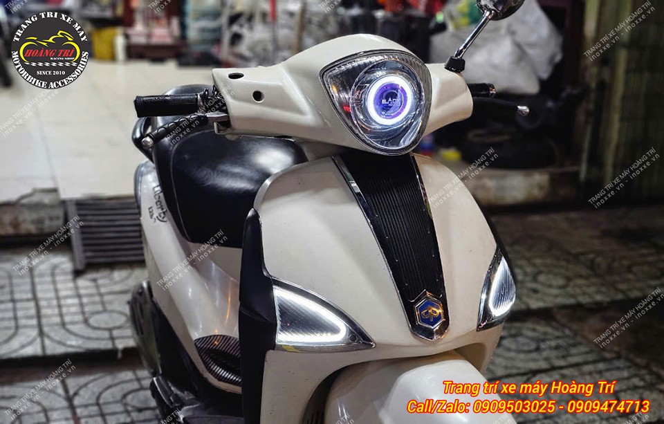 Trọn bộ bi cầu và Led Audi xe Piaggio Liberty