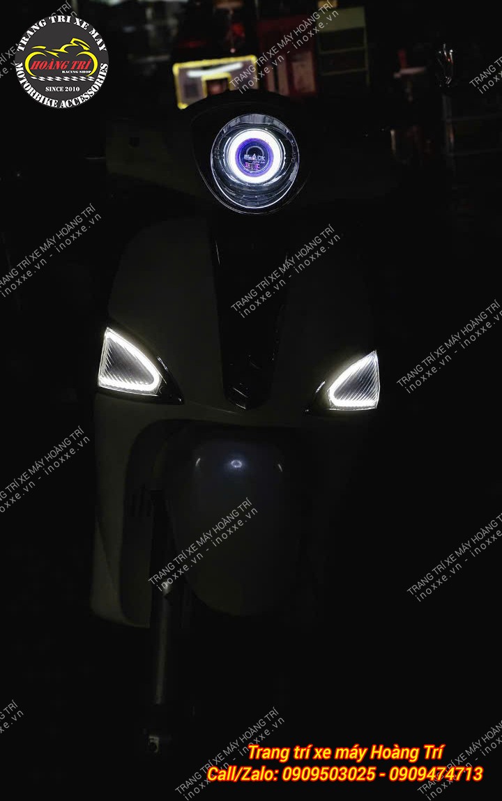 Trọn bộ bi cầu và Led Audi xe Piaggio Liberty