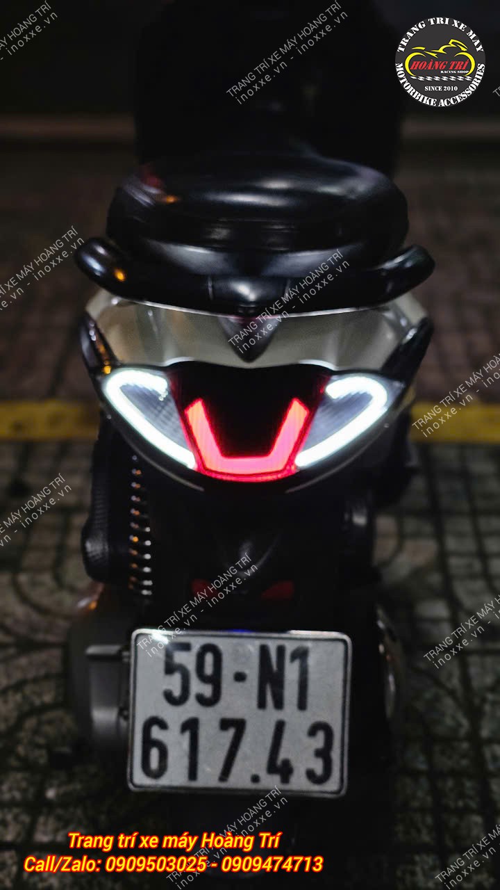 Trọn bộ bi cầu và Led Audi xe Piaggio Liberty