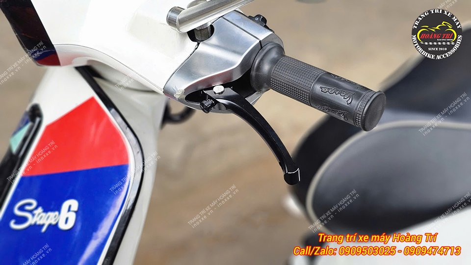 Tay thắng Zk nhôm cnc dành cho xe Vespa