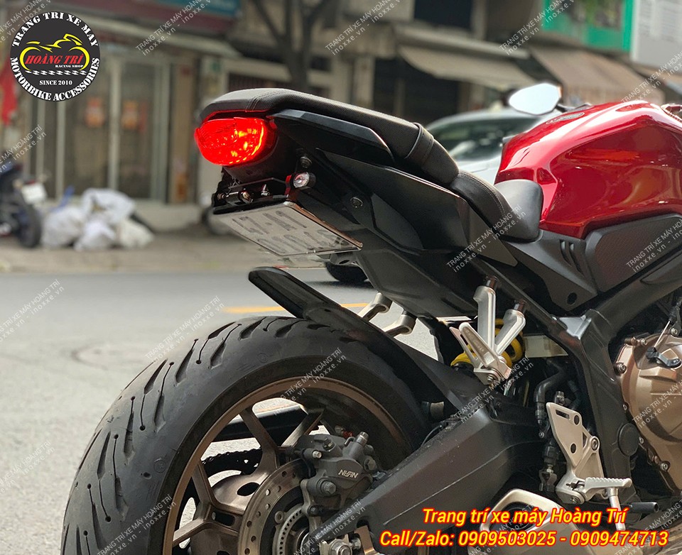 Pát biển số nhôm CB650R / CBR650R 2019-2021