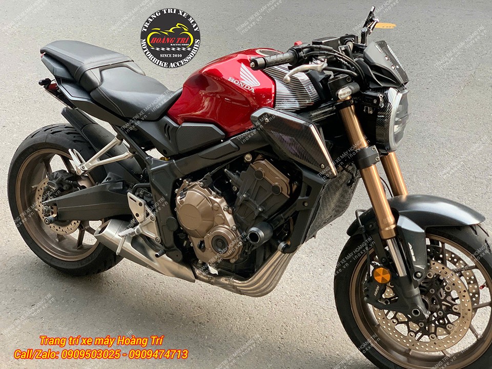 Pát biển số nhôm CB650R / CBR650R 2019-2021