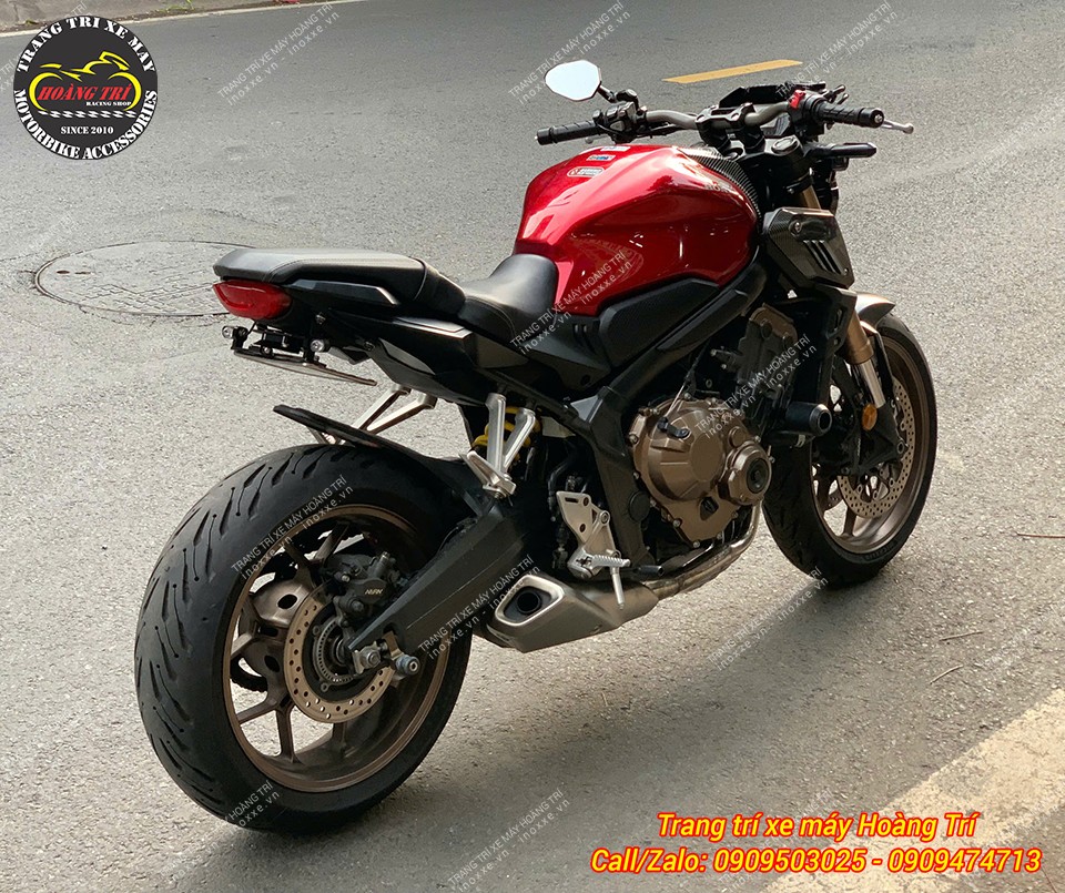 Pát biển số nhôm CB650R / CBR650R 2019-2021