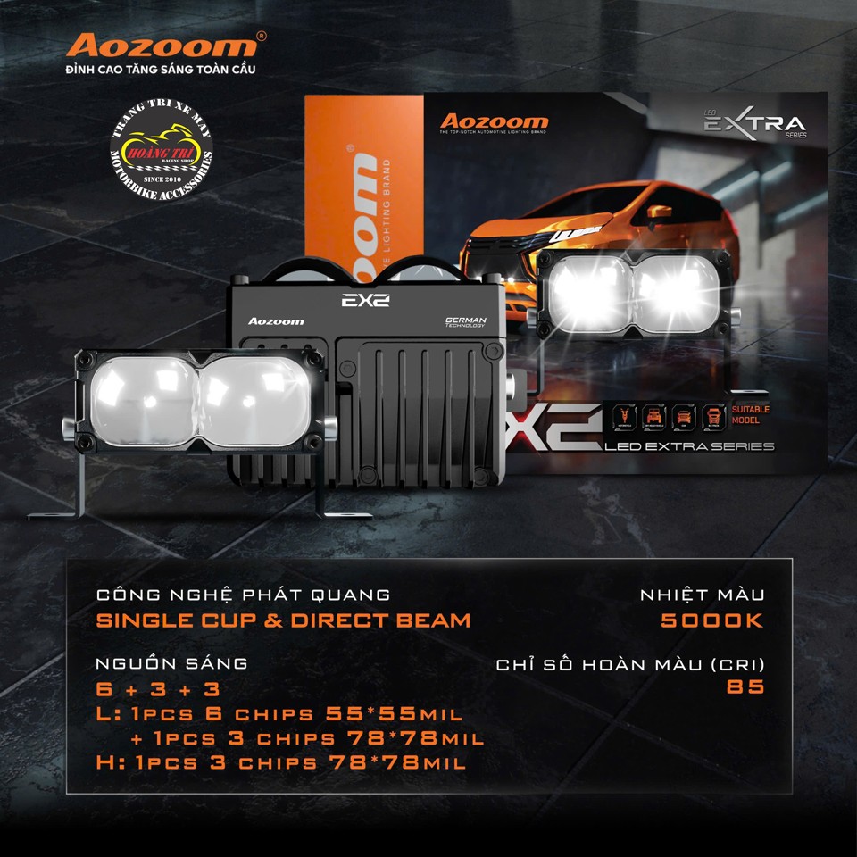 Đèn trợ sáng Aozoom Extra 2