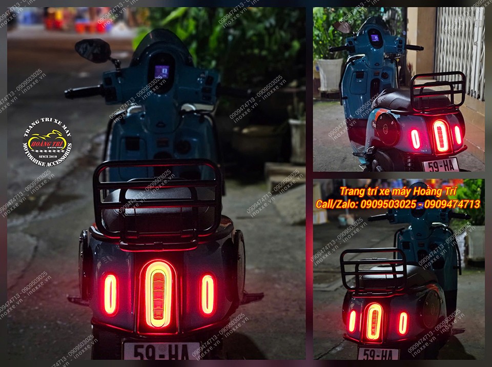 Bộ đèn xi nhan Led Audi JPA cho xe Fazzio 125