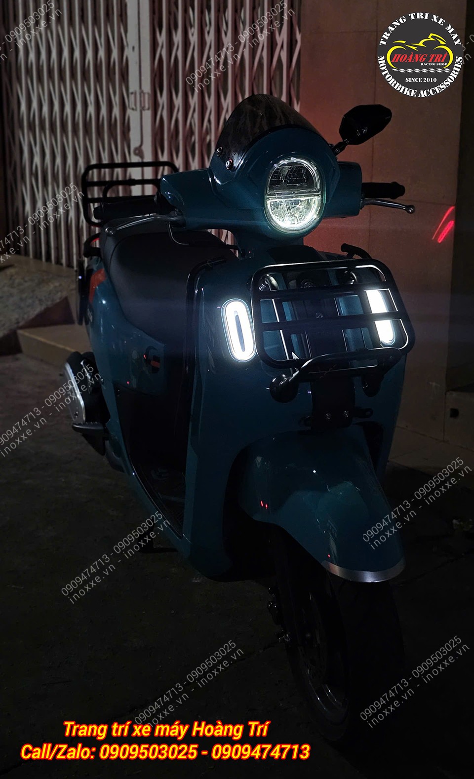 Bộ đèn xi nhan Led Audi JPA cho xe Fazzio 125