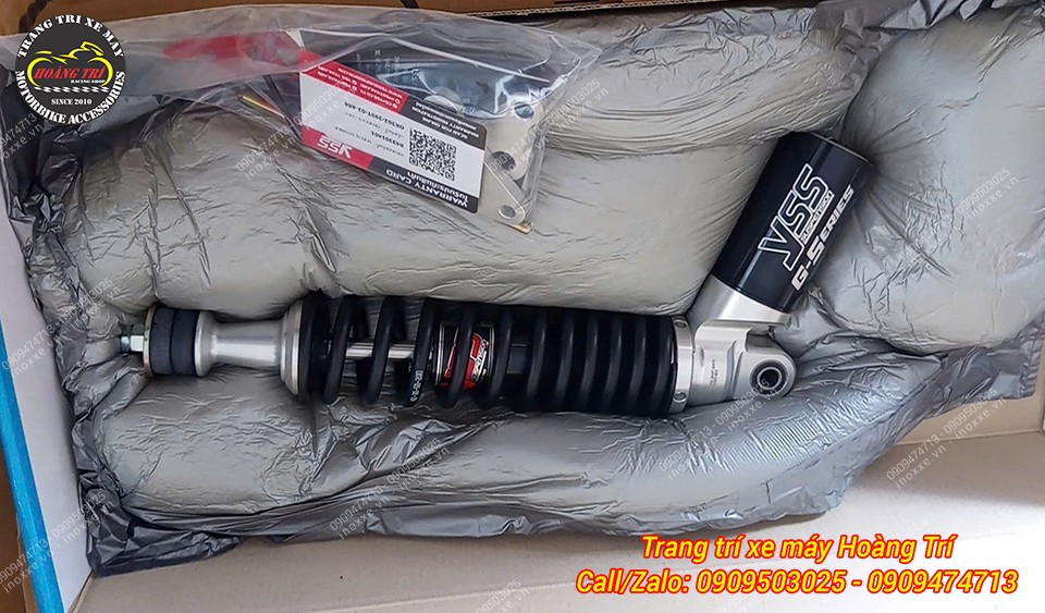 Phuộc bình dầu YSS G-series cho xe Piaggio Liberty/Vespa LX/Vespa X