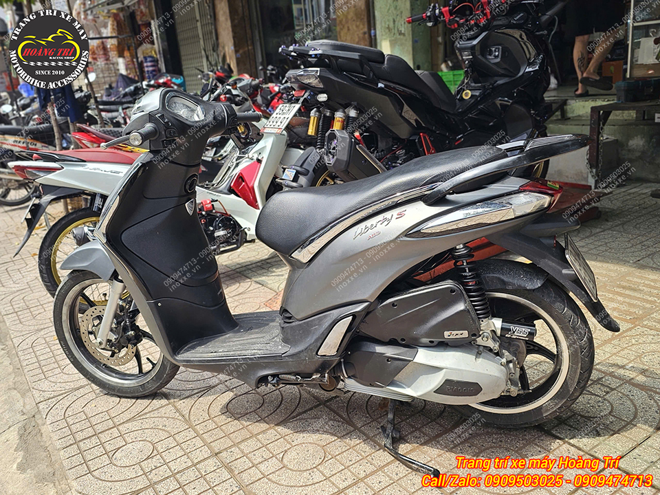 Phuộc bình dầu YSS G-series cho xe Piaggio Liberty/Vespa LX/Vespa X