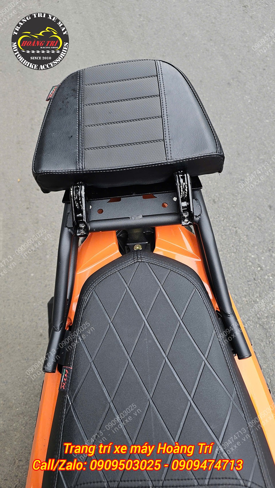 Baga sau tựa lưng Airblade bật/gấp 2 chiều