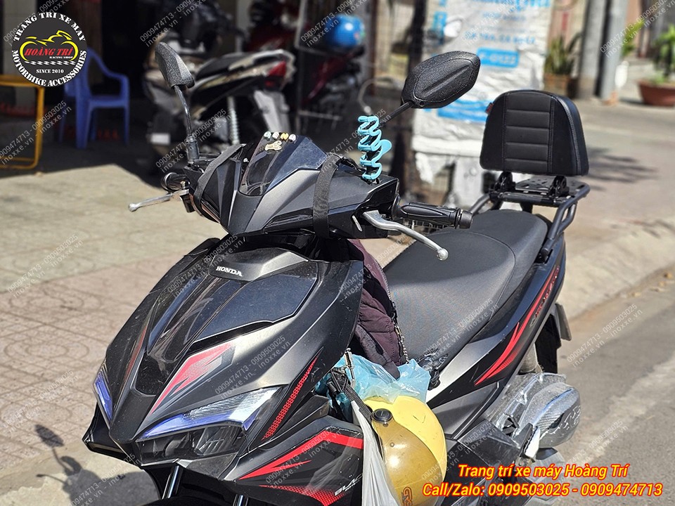 Baga sau tựa lưng Airblade bật/gấp 2 chiều